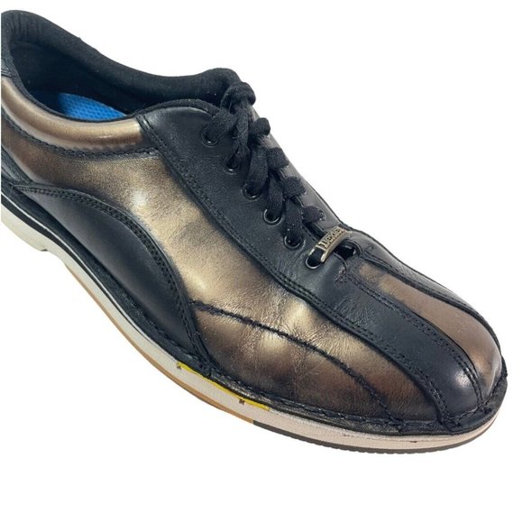 Men's Dexter Bowling Shoes Black/Copper Size 14 B775-1 - Picture 10 of 13